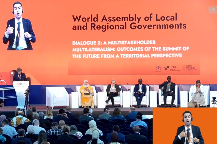 Mínguez agradece en El Cairo el apoyo de todos los organismos internacionales después de lo sucedido en Valencia