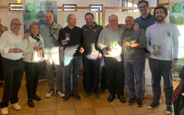 El Torneo Aniversario reúne en el Club de Golf Soria a 27 parejas en su edición número 22