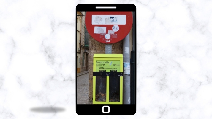 La papelera de este pueblo de Soria se vuelve viral con una de las preguntas más icónicas de nuestra sociedad