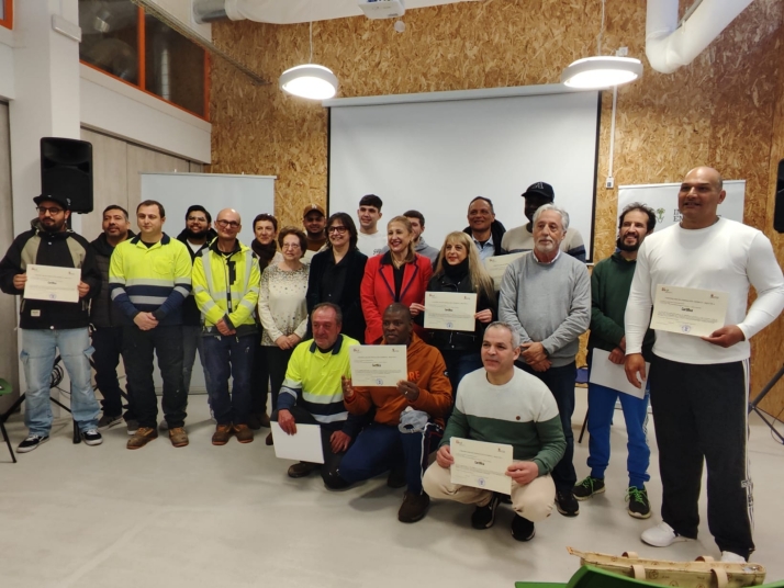 14 sorianos logran su certificado de profesionalidad en construcción y fontanería
