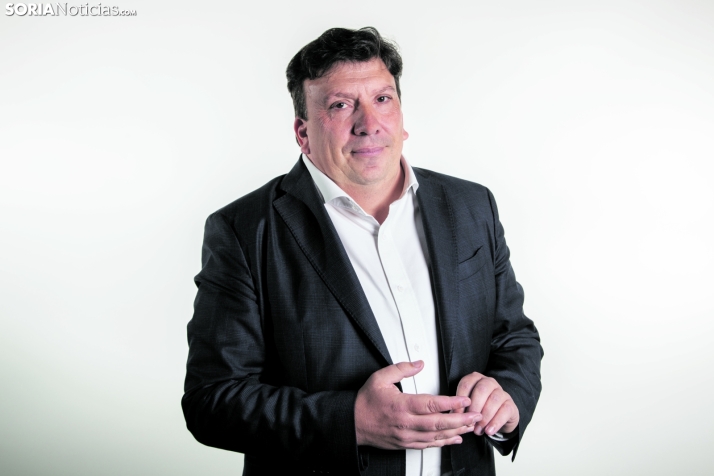 Jesús Cedazo, alcalde de Almazán.