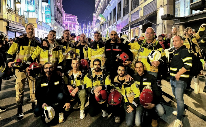 Bomberos sorianos piden en Madrid una reglamentación para catástrofes como la DANA