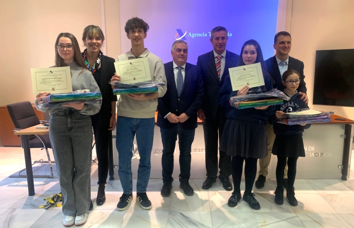 Hacienda en Soria entrega los premios de Educación Cívico Tributaria