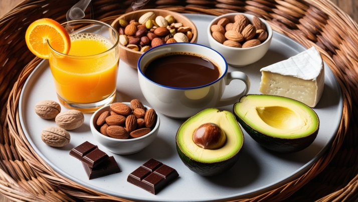 Aguacate, queso, frutos secos, café, zumo, vino... ¿Saludables o no? Experto en alimentación opina