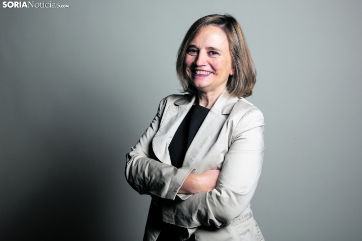 Elia Jiménez, alcaldesa de Ólvega.