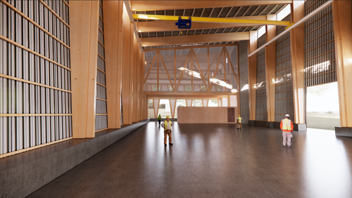 Construyendo el futuro de la provincia en el monte y en la industria 