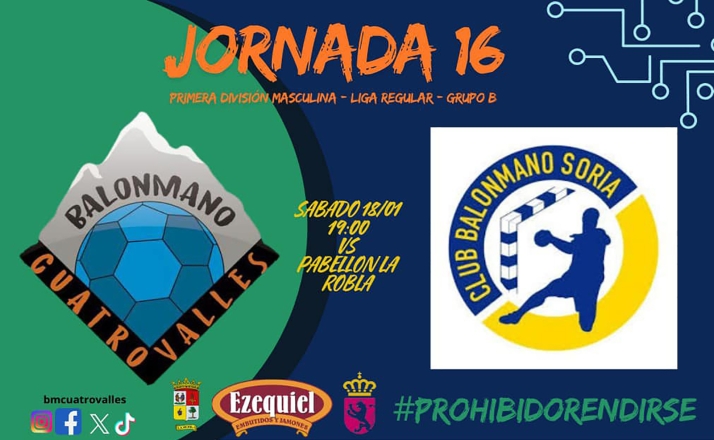 DIRECTO | BM Cuatro Valles vs Club Balonmano Soria