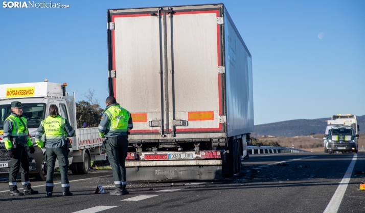 Soria redujo en un 50% las víctimas mortales en carretera durante 2024, este 2025 ya suman dos