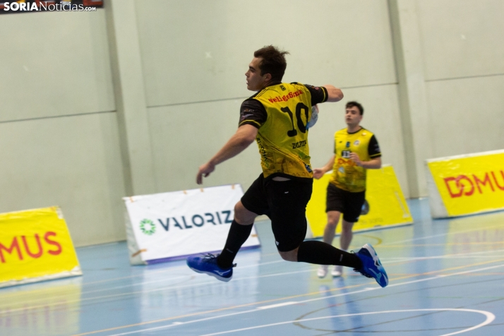 El BM Soria no levanta el pie del acelerador y vence con contundencia al Astillero