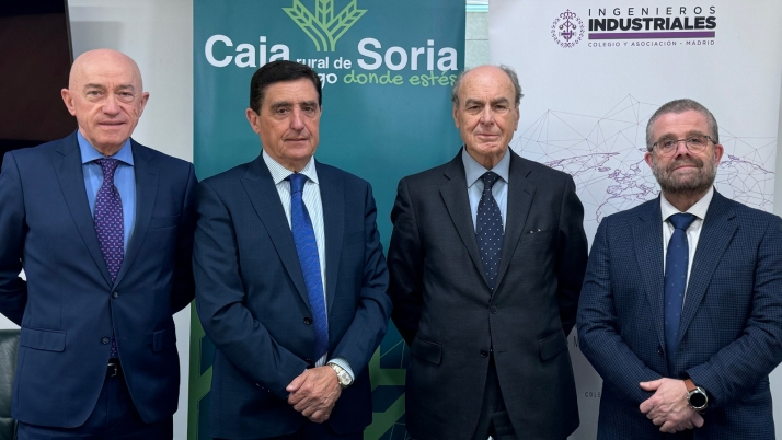 Caja Rural suscribe acuerdos colaborativos con el Colegio de Ingenieros Industriales y la agrupación Retógenes