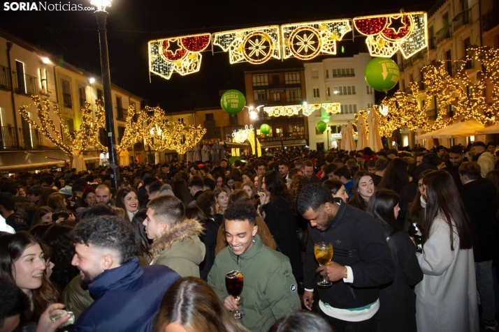 Soria vive una Nochevieja tranquila y sin apenas incidentes