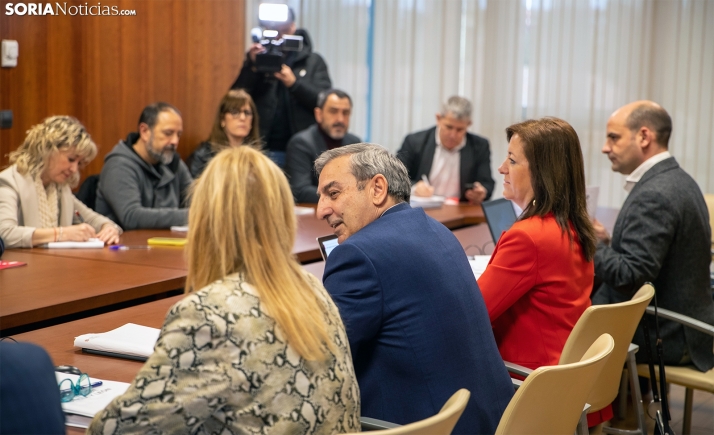 Optimismo, oportunismo y cautela en materia logística tras la visita del consejero a Soria