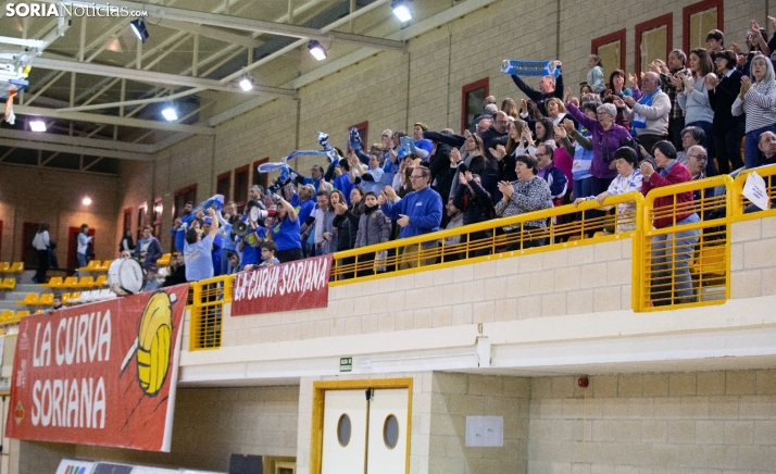 La Curva Soriana ultima los preparativos para animar al Grupo Herce en la Copa del Rey