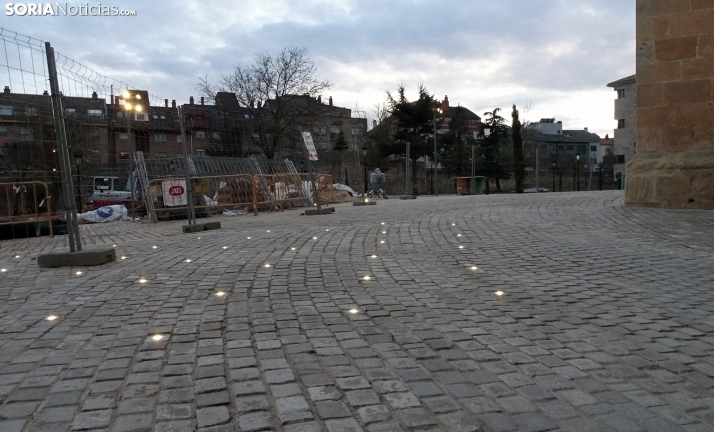 En imágenes: el parque de Santa Clara va tomando su nueva forma