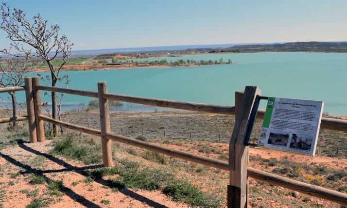 El embalse de Monteagudo llega ya al 60%