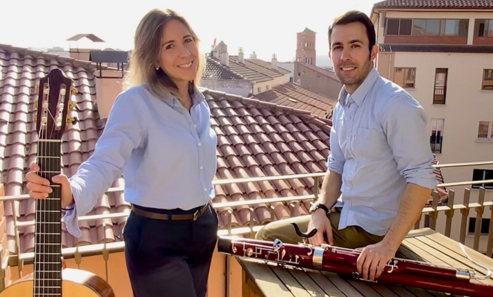 Esta tarde, concierto del dúo Hamartía en el Espacio Santa Clara