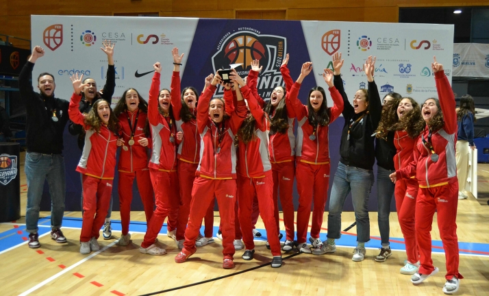 Castilla y León, subcampeona de España en el Nacional infantil de baloncesto