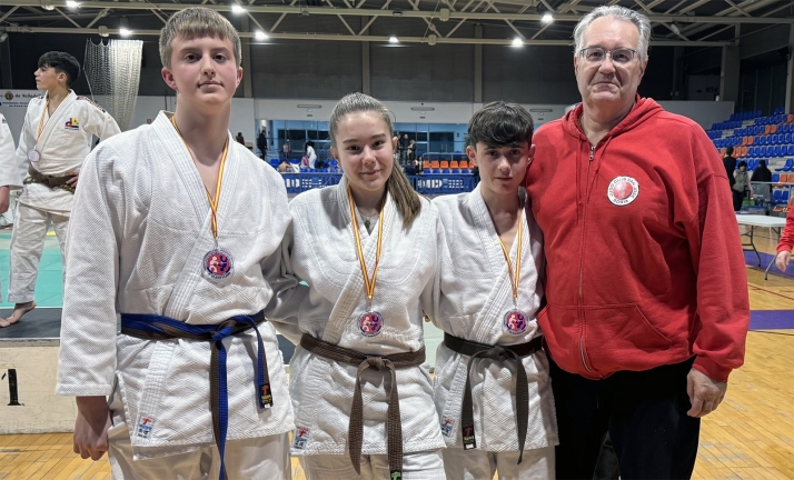 Buena actuación del judo soriano en Valladolid