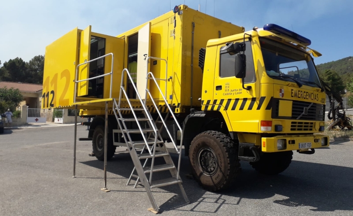 Castilla y León destinará 1,2 M€ para un nuevo Puesto de Mando Avanzado en Emergencias