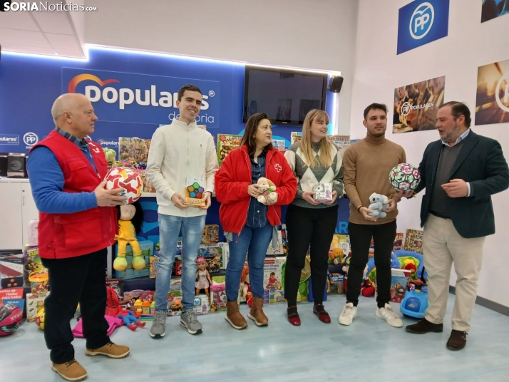 Nuevas Generaciones repartirá 300 juguetes para que ningún niño se quede sin regalo por Navidades
