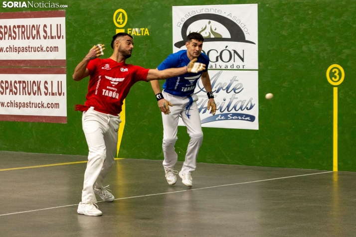 El espectáculo de la mejor pelota mano nacional aterriza en Soria con la Copa Plis Plas