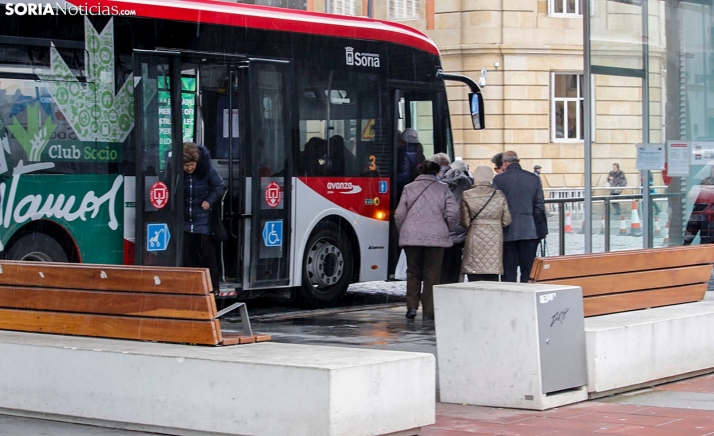 El Ayuntamiento de Soria mantiene las ayudas al transporte urbano