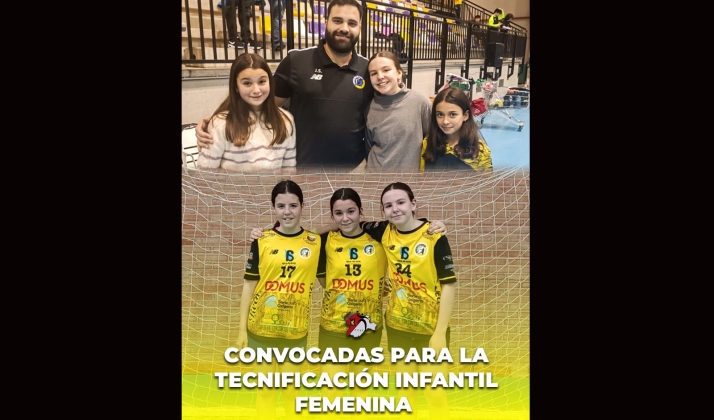 Cuatro jugadoras de la cantera del BM Soria, convocadas por la Federación regional