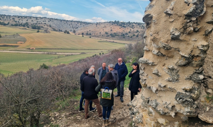 Concluyen las actuaciones de la consolidación y restauración del recinto amurallado de Calatañazor