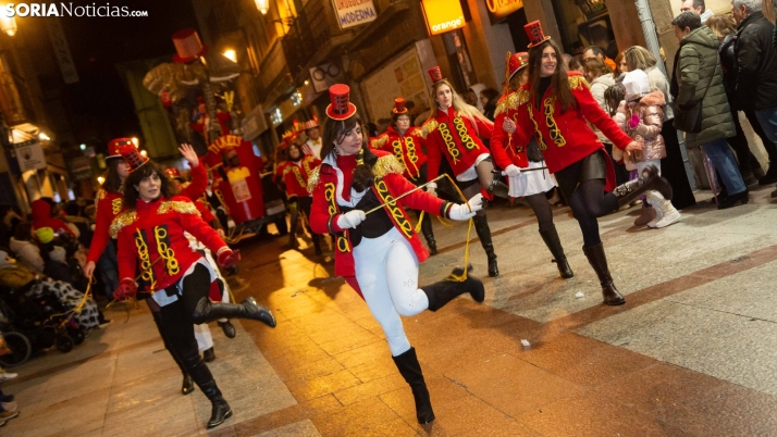 Mucha música y espectáculos para el carnaval de Soria 2025