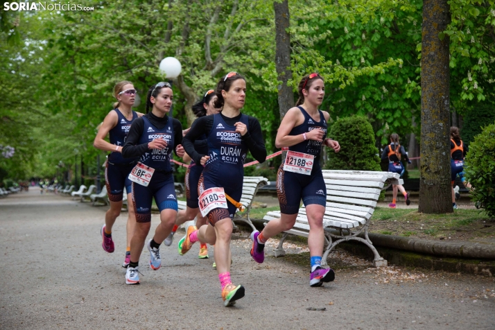 200 atletas de todas las partes del país llegarán a Soria para participar en su prueba de Duatlón