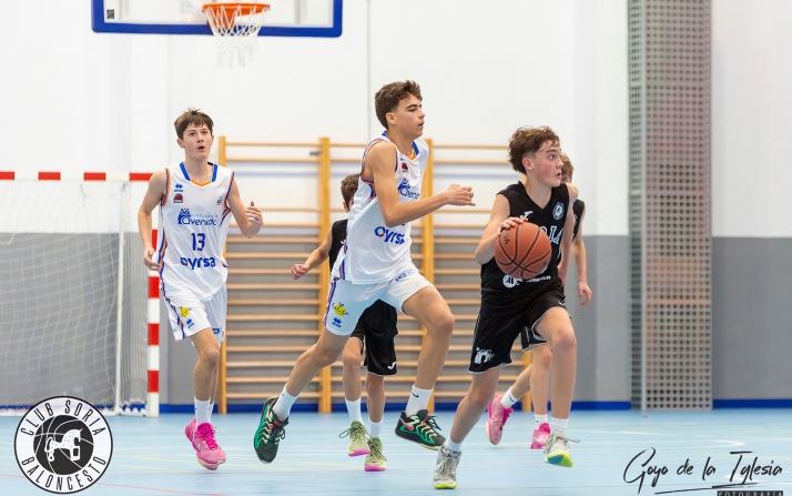 El CSB M-Audiovisuales A logra un triunfo de prestigio en la cancha del Baloncesto La Flecha