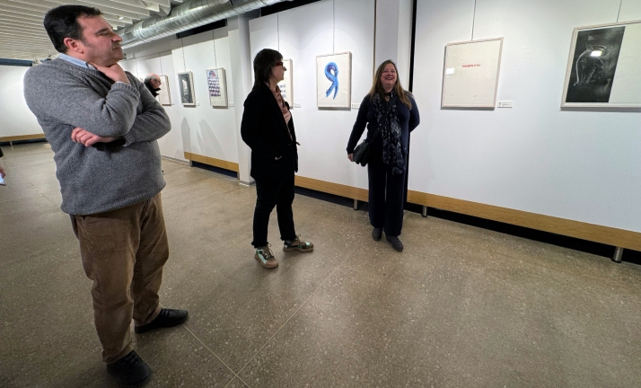 Abre, en Espacio Alameda, la muestra Amalgama gráfica internacional contemporánea