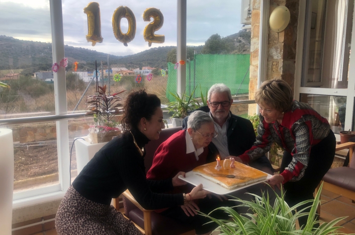Apolonia Lafuente, 102 años