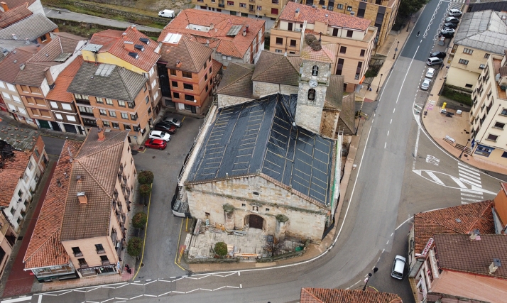 Las obras en el templo parroquial de San Leonardo se extenderán a lo largo de cuatro meses