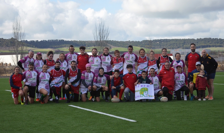 El Touch Rugby del Ingenieros de Soria se foguea en Valladolid y mira al horizonte soriano