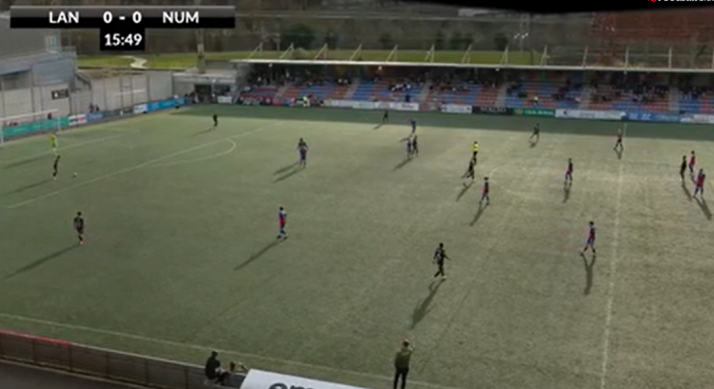 Así ha sido el Langreo vs Numancia de Segunda RFEF