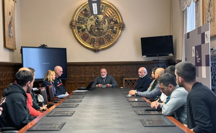 El servicio provincial de incendios incorpora a diez bomberos en prácticas