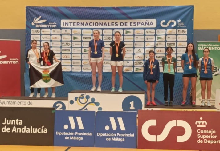 La volantista soriana Jimena Ayllón, bronce en el Internacional Sub 15 de España