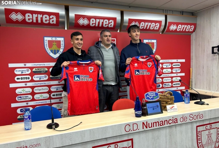 Carlos González, en su vuelta al Numancia: Ni con todo el oro del mundo puedo pagar el cariño que recibo aquí