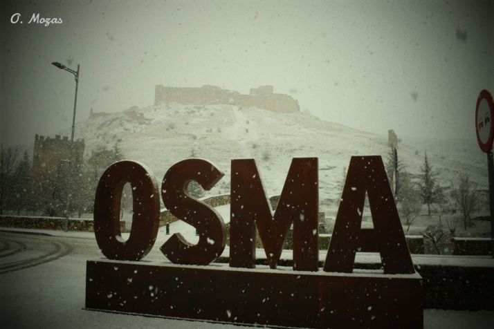 Fotos: La nieve también cubre El Burgo y Ciudad de Osma
