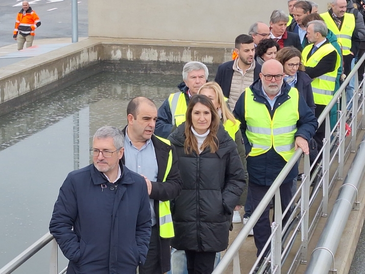 Soria y Los Rábanos esperan que la nueva depuradora traiga oportunidades económicas y de empleo