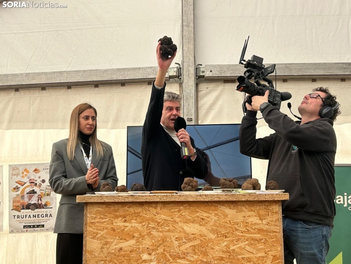 ¡Espectacular! Esta es la trufa más grande de Soria