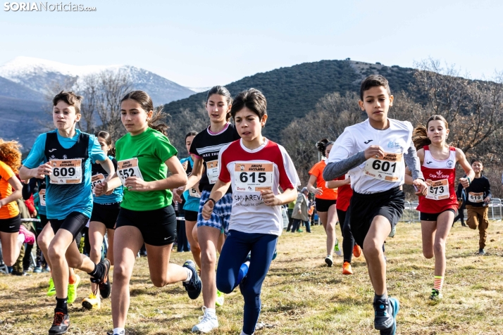 En imágenes: Las jóvenes promesas del atletismo soriano se dan cita en Ólvega