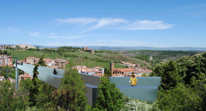 Soria plantea un ascensor panorámico y un gran mirador que unan el Castillo con la plaza Mayor