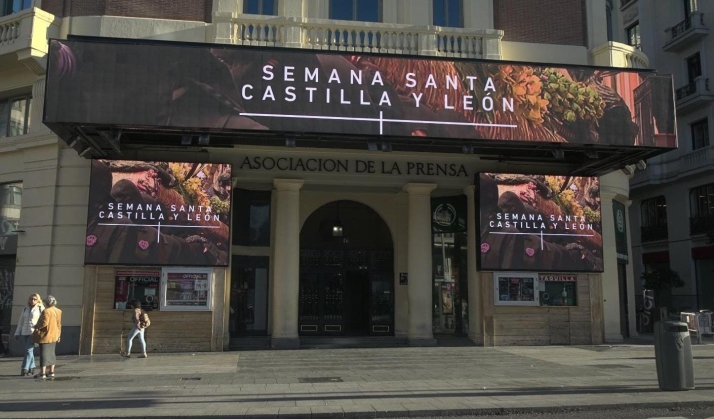 La Junta promociona en el centro de Madrid la Semana Santa de Castilla y León como recurso cultural y turístico