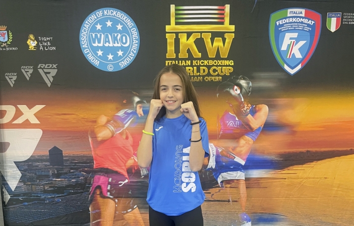 Adriana Verde lleva el kickboxing soriano a la Copa del Mundo en Italia