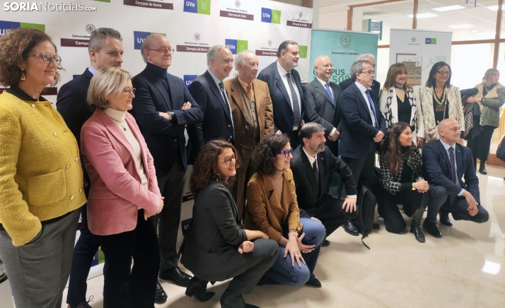 La UVa celebra sus 40 años en Soria con Fernando Tejerina y José Antonio Tejero