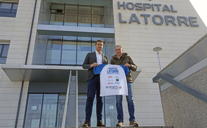 El Hospital Latorre se suma al apoyo del Bádminton Soria