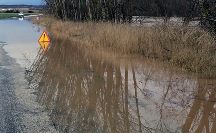 AMPLIACIÓN | Precaución en varias carreteras y especial atención en San Esteban 