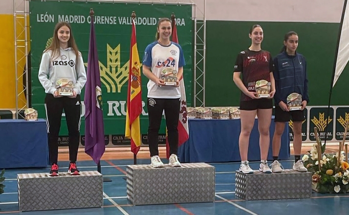 Daniela Corchón y Jimena Ayllón brillan en el Master Nacional de Tordesillas